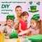 150 Pcs Green Felt Fabric Sheets Bulk for Crafts 8 x 12 Inch 1.4 mm A4 Thick Stiff Felt Sheets Square Assorted Fabric Square for Crafting Sewing School DIY